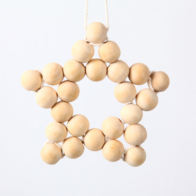 Decorative Wooden Star Wall Hanging Bowlift