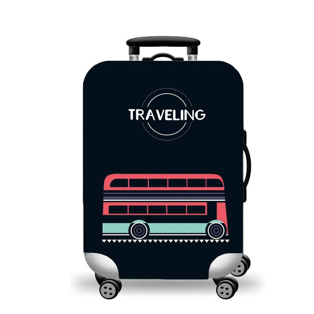 Women hard shell suitcase with stylish flamingo design Bowlift