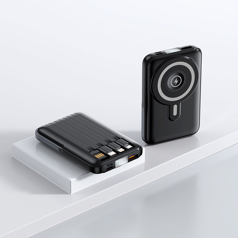 Wearable Magnet Powerbank with Fast Charging Function and LED Display Bowlift