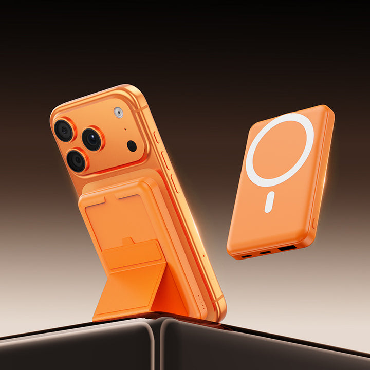Portable Magsafe Powerbank with Intelligent Stand and High-Speed Charging Function Bowlift