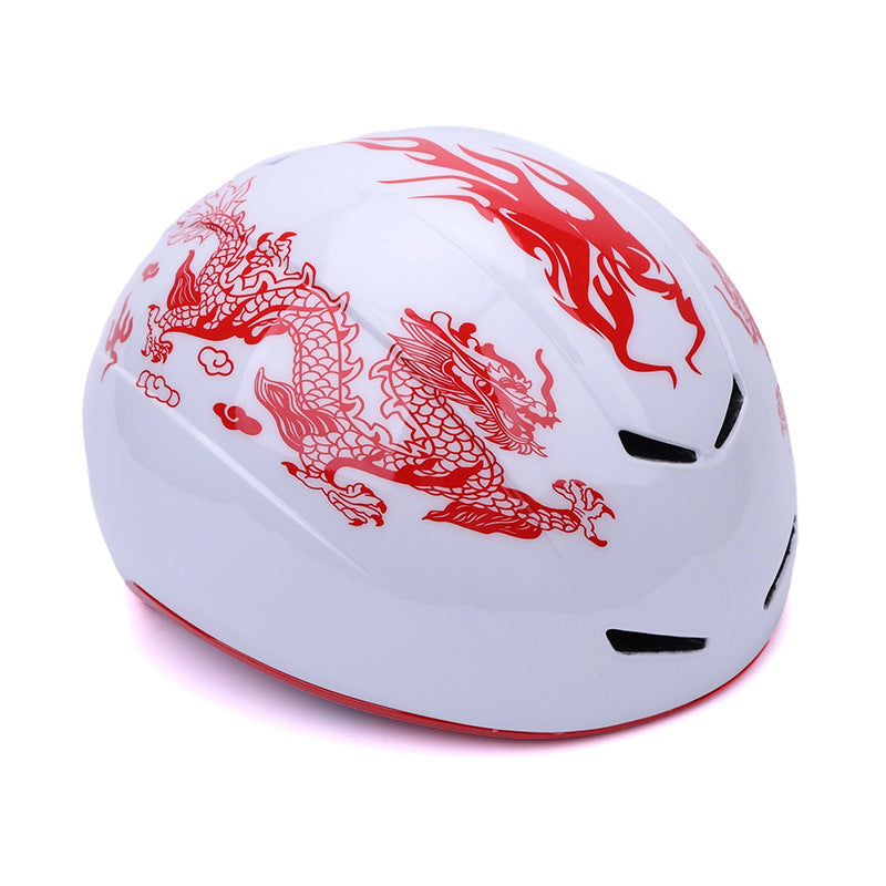 Decorative Fantasy Design Cycling Helmet Bowlift