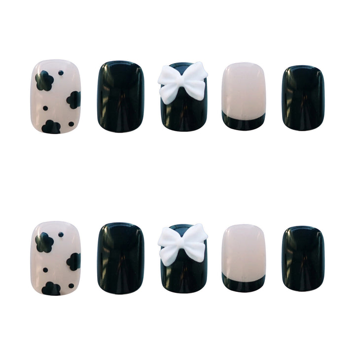 Decorative Bow Accent Acrylic Nail Set