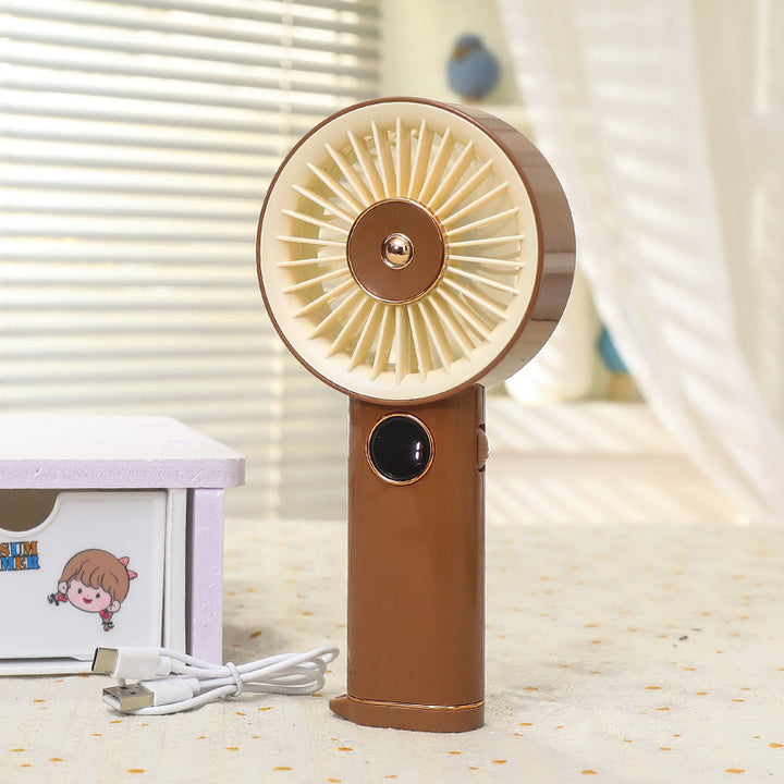 Women's handheld fan with powerful battery Bowlift
