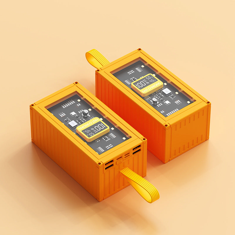Portable power bank with digital charging display and quick charging function Bowlift