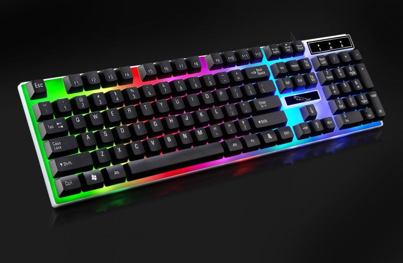 RGB Gaming Keyboard and Precision Mouse Set Bowlift