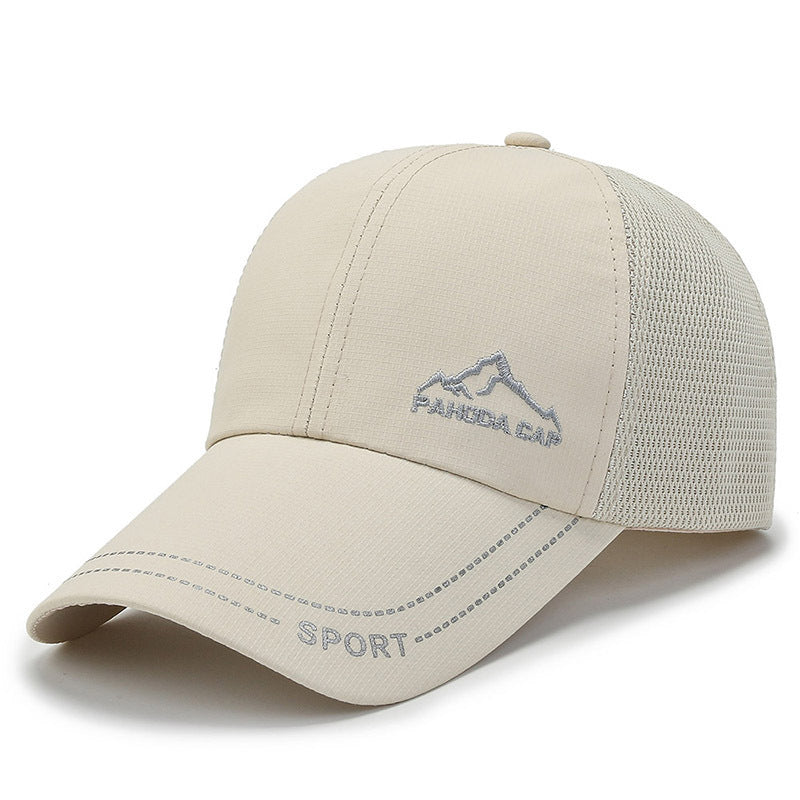 Women Sporty Breathable Mesh Cap Bowlift