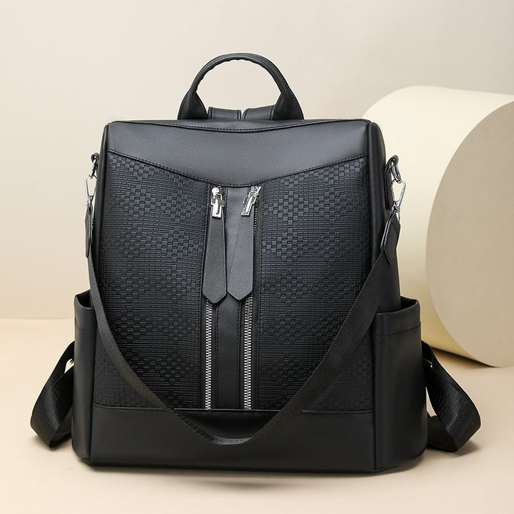 Premium Textured Multi-Pocket Backpack Bowlift