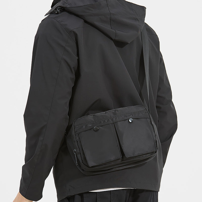 Compact Utility Crossbody Messenger Bag Bowlift