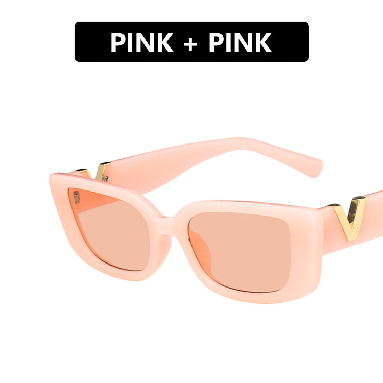 Women's modern cat-eye sunglasses with metallic details Bowlift