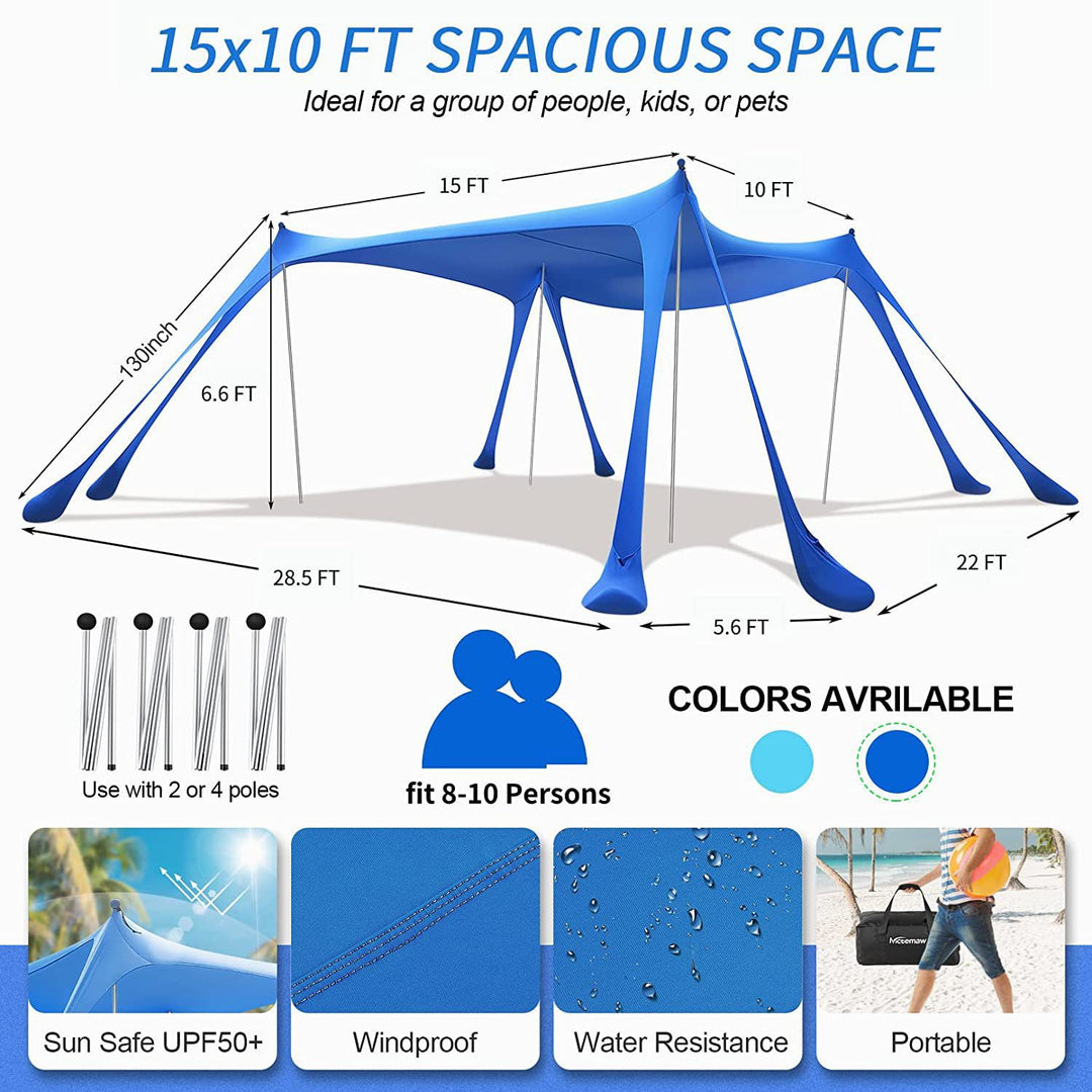 Large Outdoor Sunshade Canopy Bowlift