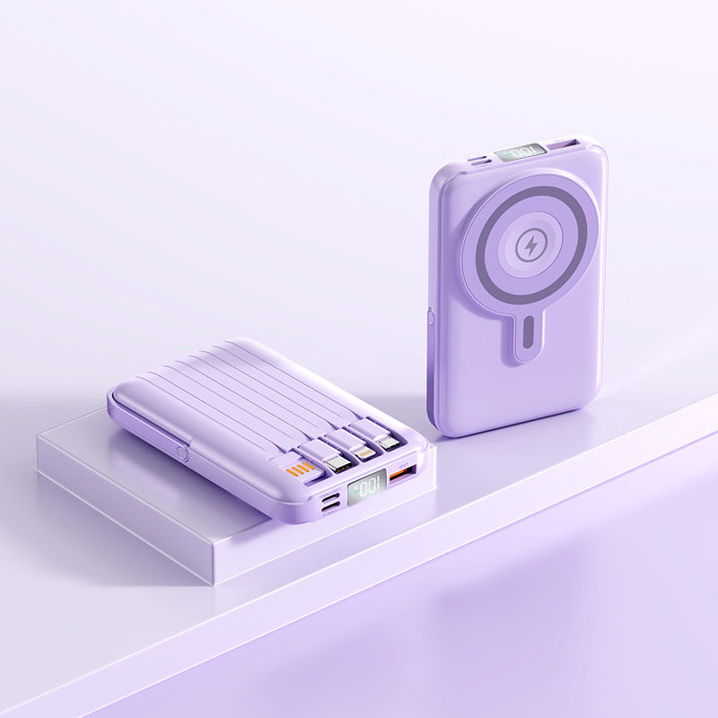 Wearable Magnet Powerbank with Fast Charging Function and LED Display Bowlift