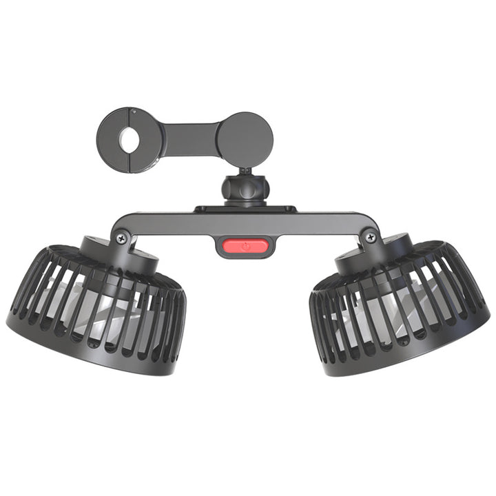 Dual-Head Portable Air Circulator Fan Bowlift