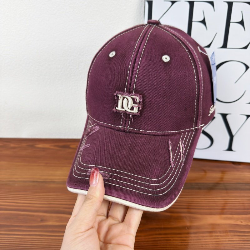 Men's Distressed Cotton Baseball Cap Bowlift 1784270840