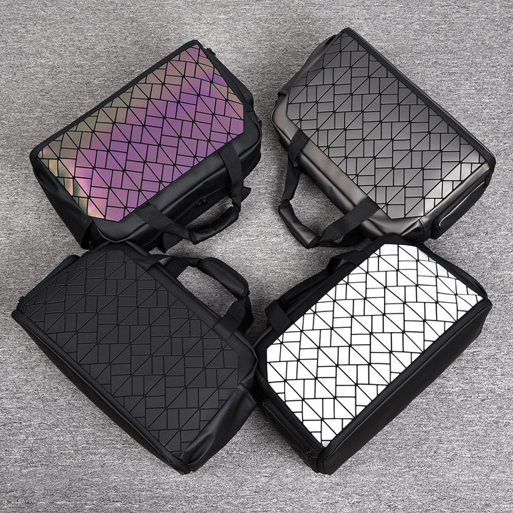 Trendy Multi-Compartment Travel Duffel Bag Bowlift