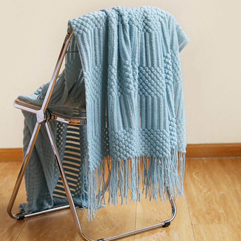Textured Knit Scarf Bowlift