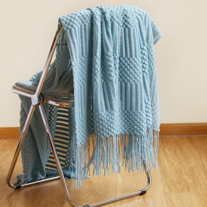 Textured Knit Scarf Bowlift