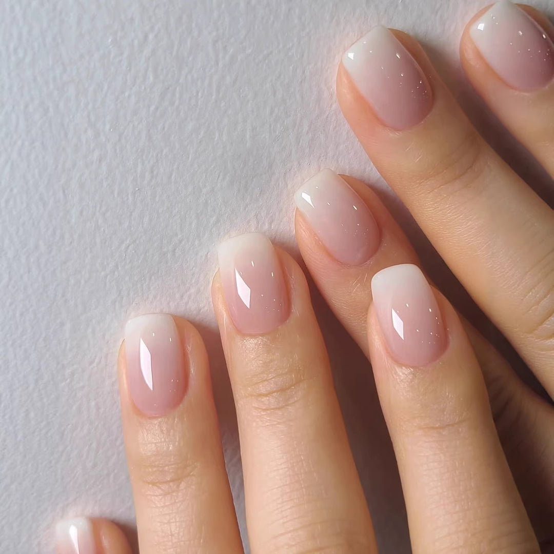Artificial nails in modern ombre look Bowlift