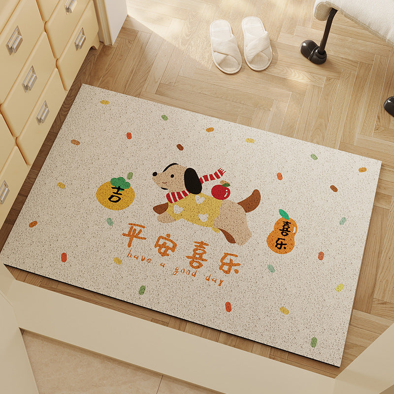 Decorative Cat-Themed Doormat