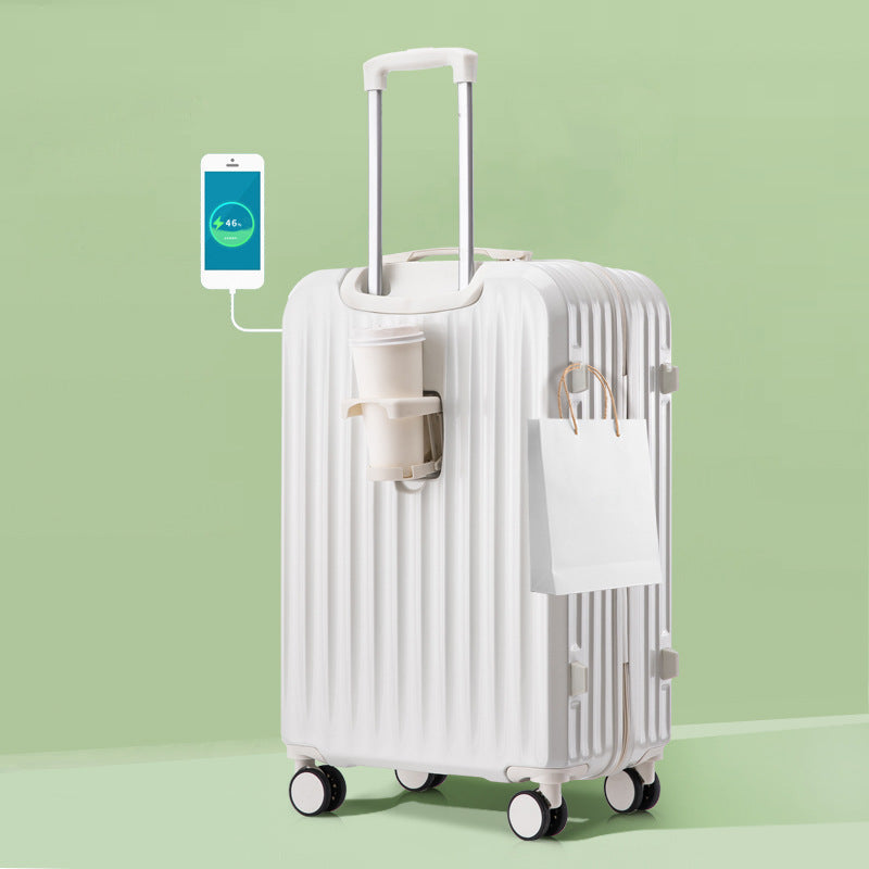 Smart Travel Roller Suitcase Bowlift