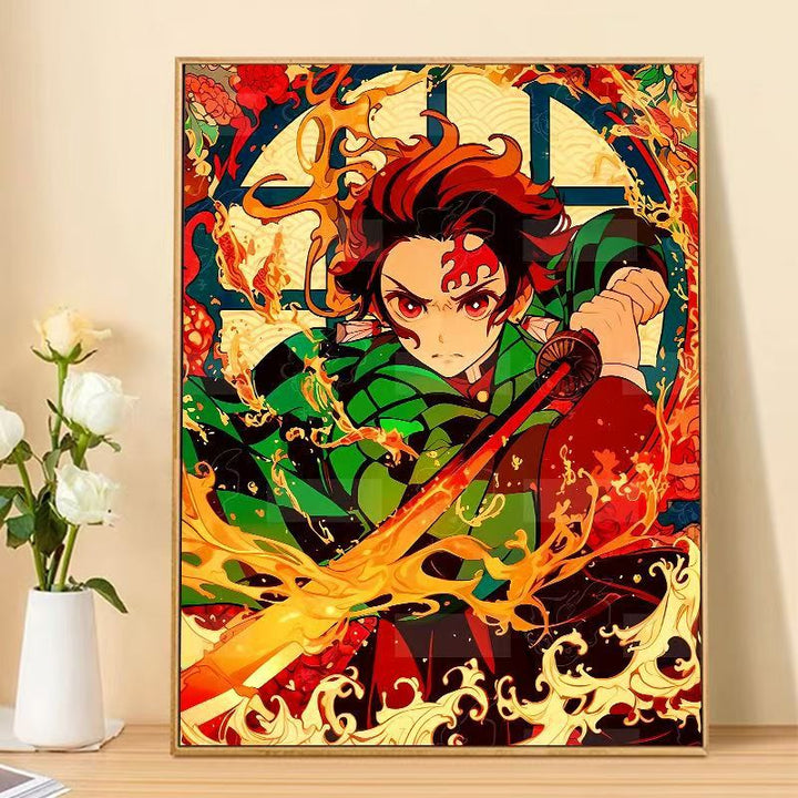 Fantasy Warrior Canvas Art Print Bowlift