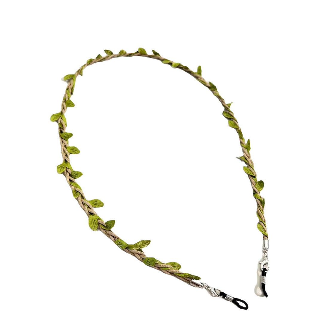 Floral-Embellished Eyewear Chain Bowlift