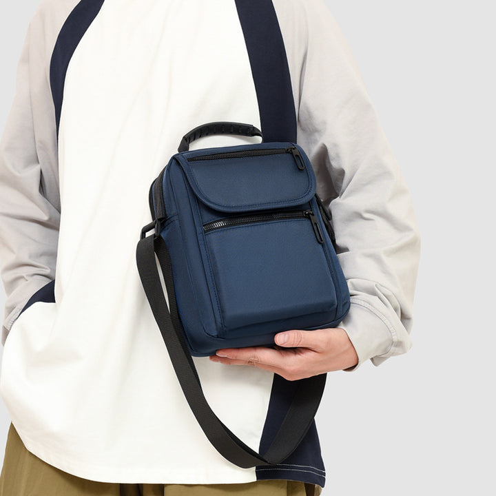 Compact Multi-Pocket Messenger Bag Bowlift