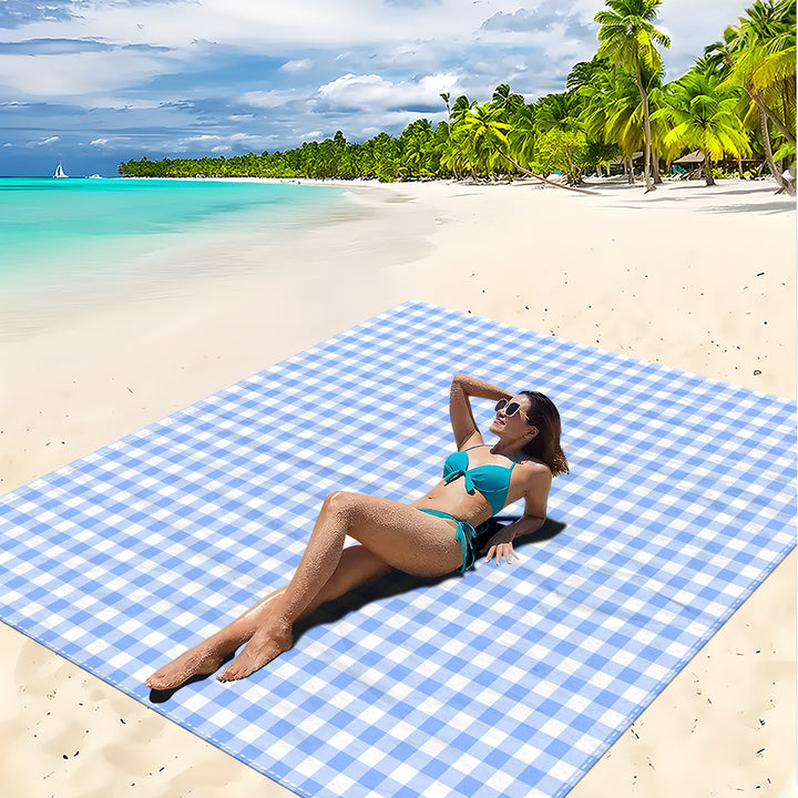 Mandala Design Beach Mat Bowlift