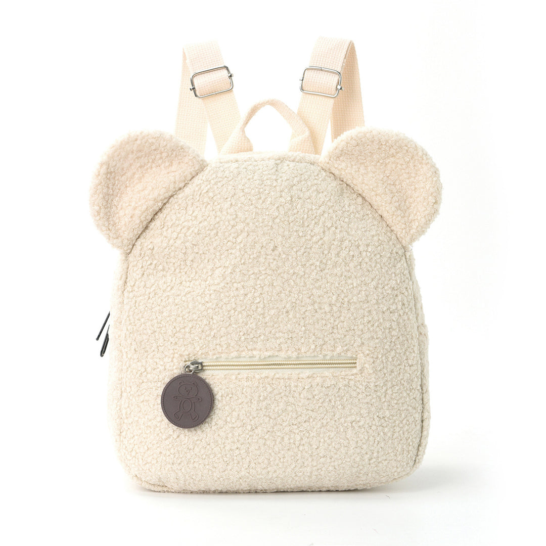 Plush Backpack with Animal Ears Bowlift