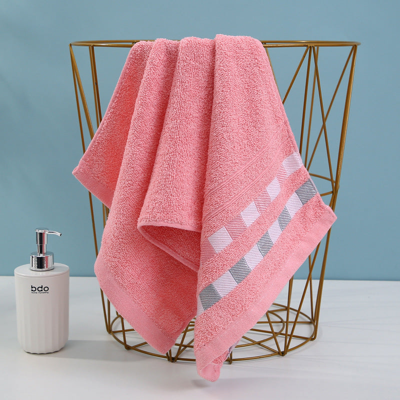 Luxury terry towel with modern check pattern Bowlift