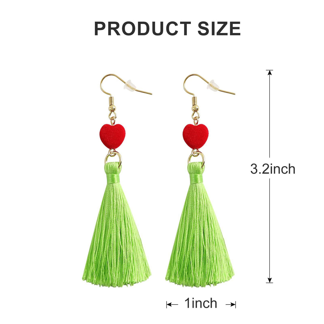Artistic Tassel Drop Earrings Bowlift