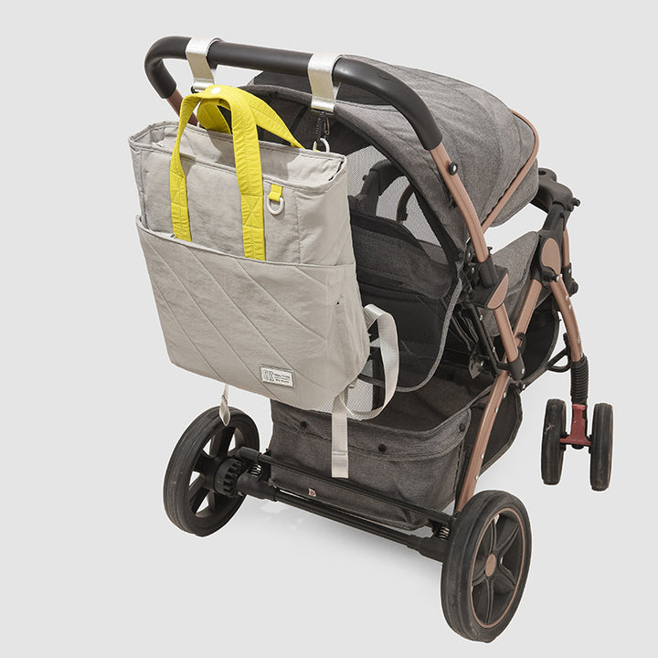 Quilted Versatile Backpack Bowlift