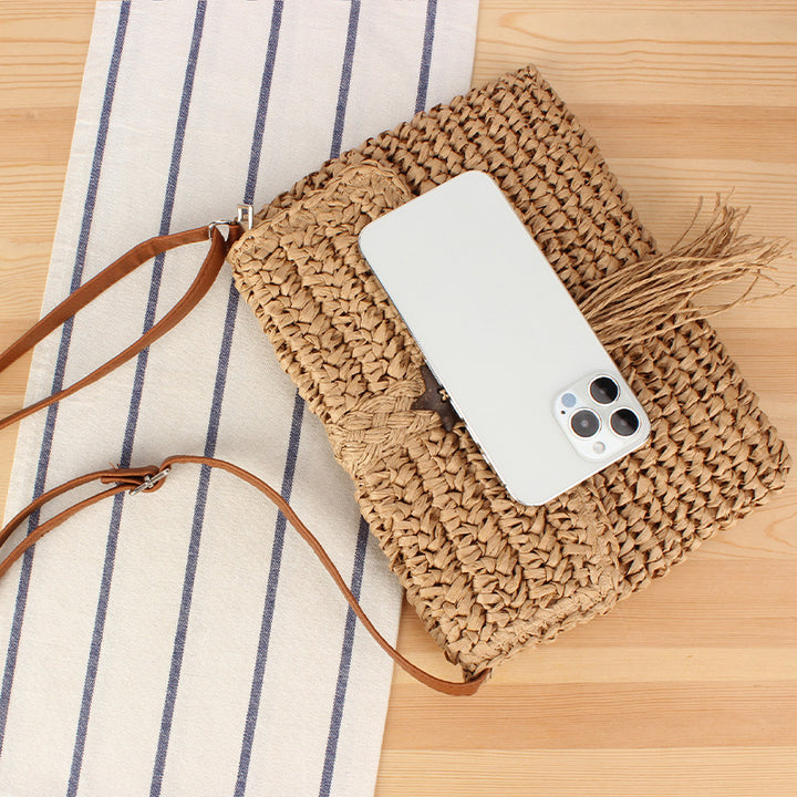Handmade Straw Bag Bowlift