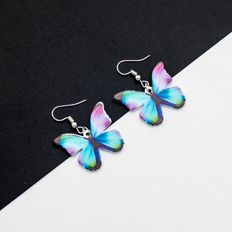 Butterfly-Inspired Dangle Earrings Bowlift 1786866777