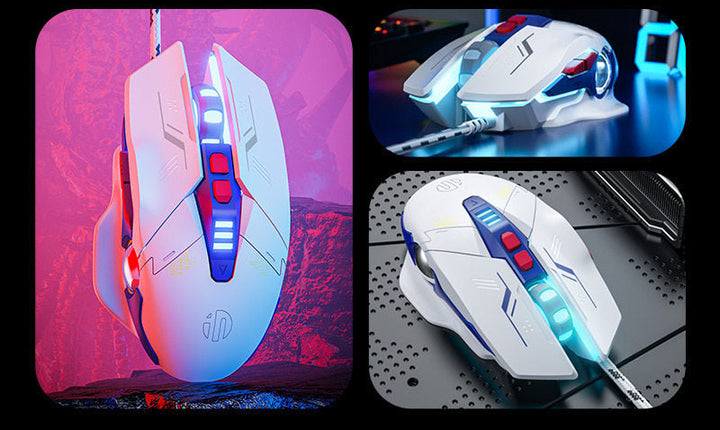High-Precision RGB Gaming Mouse Bowlift