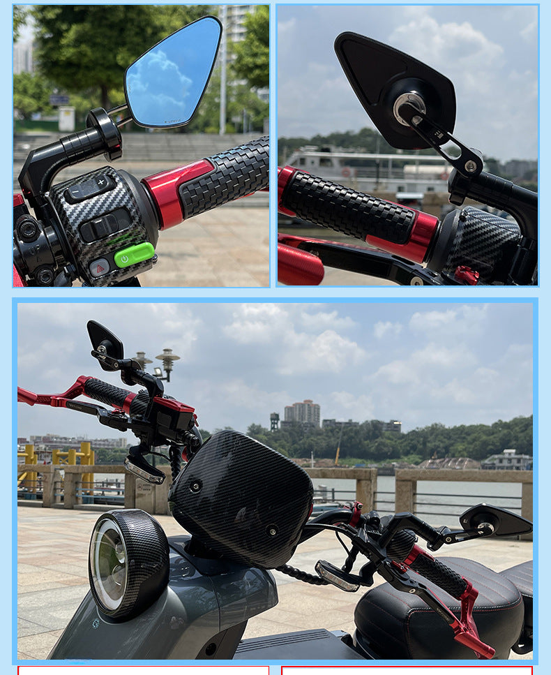 Adjustable Motorcycle Rearview Mirrors Bowlift