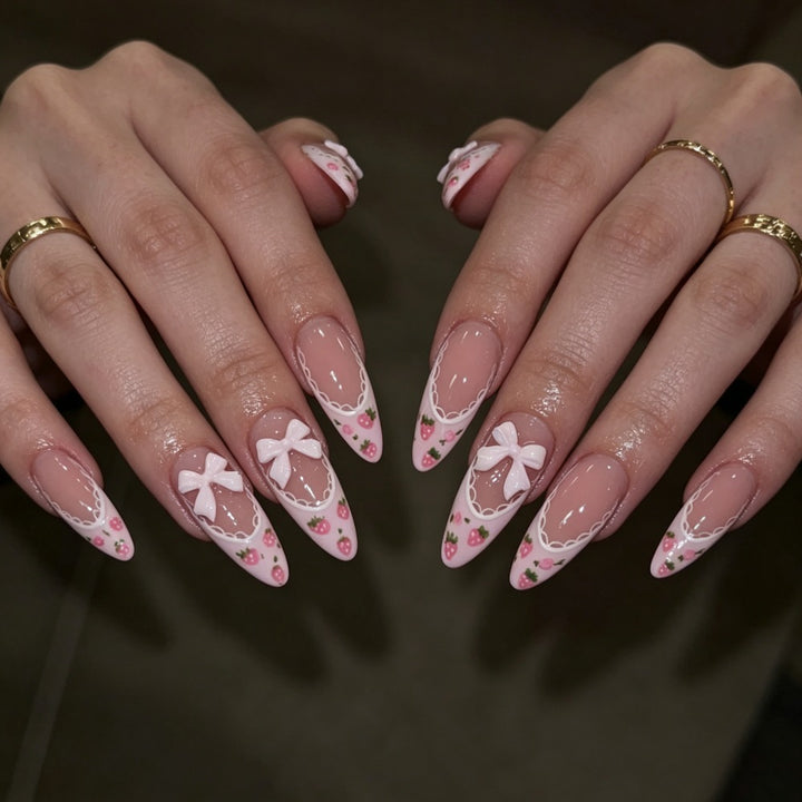 Artistic Starry Night Press-On Nail Extensions
