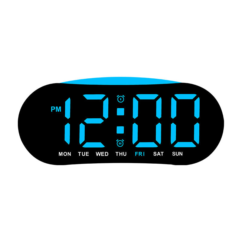 Digital alarm clock with large LED display Bowlift
