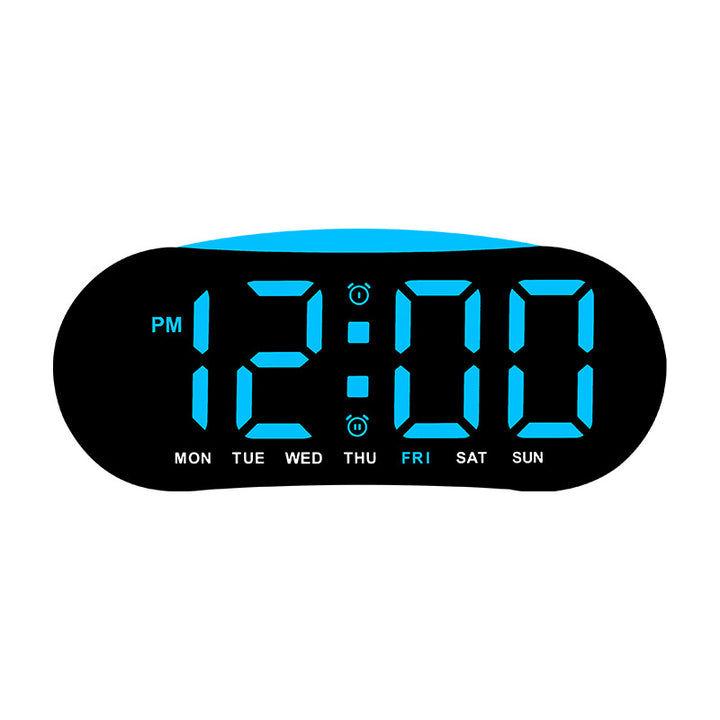 Digital alarm clock with large LED display Bowlift