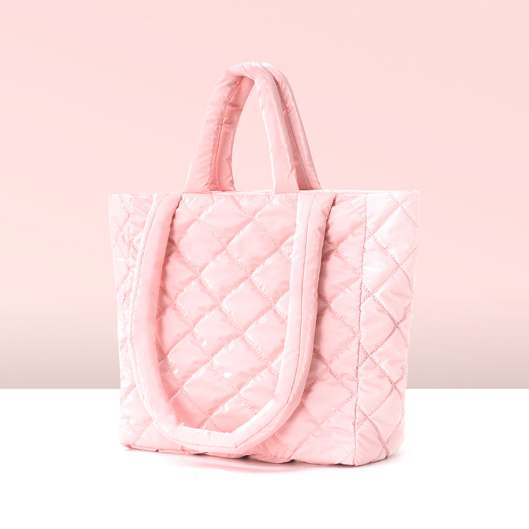 Fashionable tote bag with high-quality quilting Bowlift
