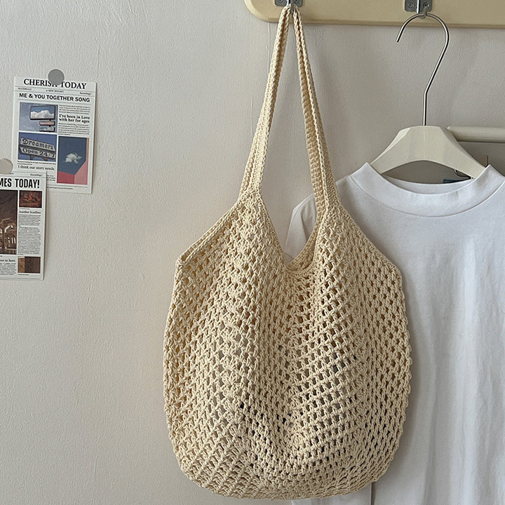 Braided Tote Bag in Modern Design Bowlift