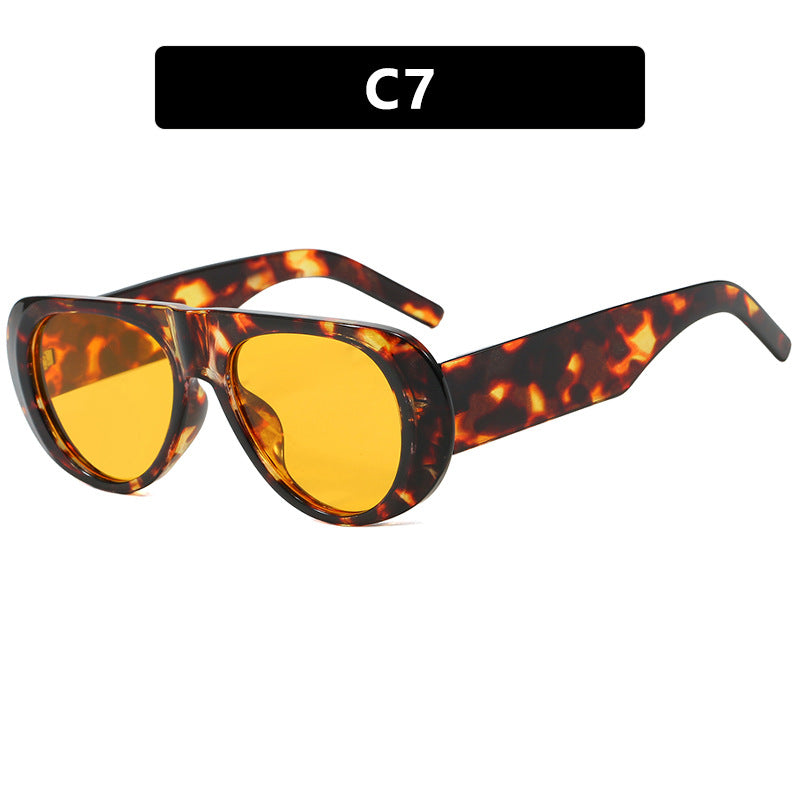 Women's fashionable sunglasses with futuristic design and polarized lenses Bowlift