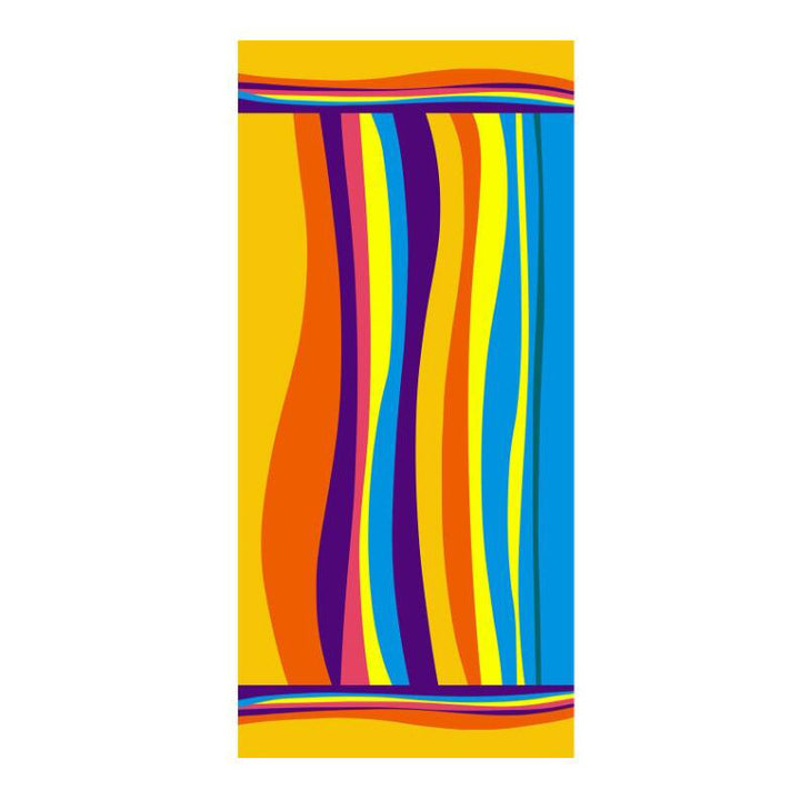 WoTropical Flamingo Beach Towel Bowlift