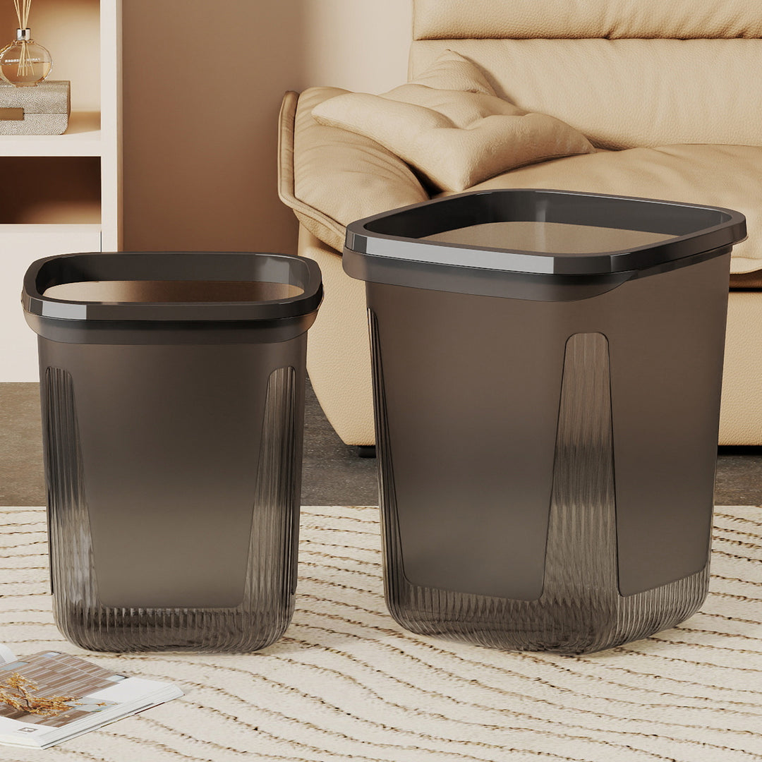 Ladies modern and elegant waste bin with non-slip bottom and ergonomic handle Bowlift