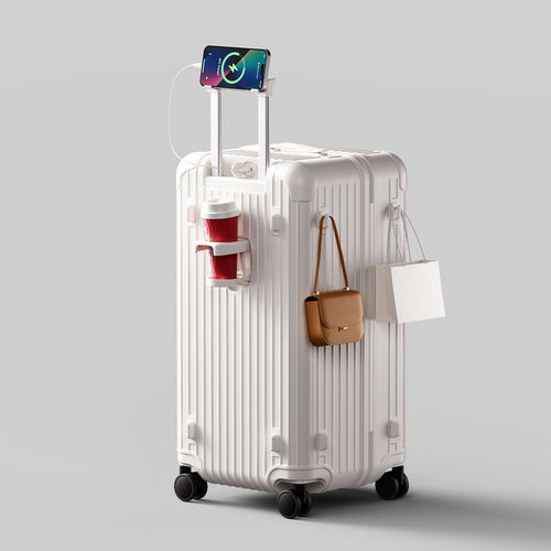 Slim Hard-Shell Carry-On Spinner Luggage Bowlift