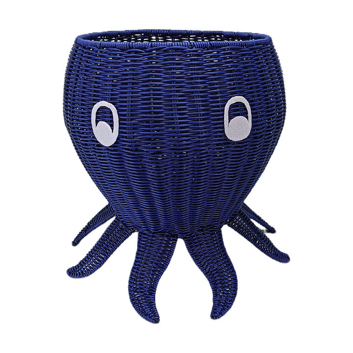 Cute Octopus-Shaped Woven Planter Bowlift