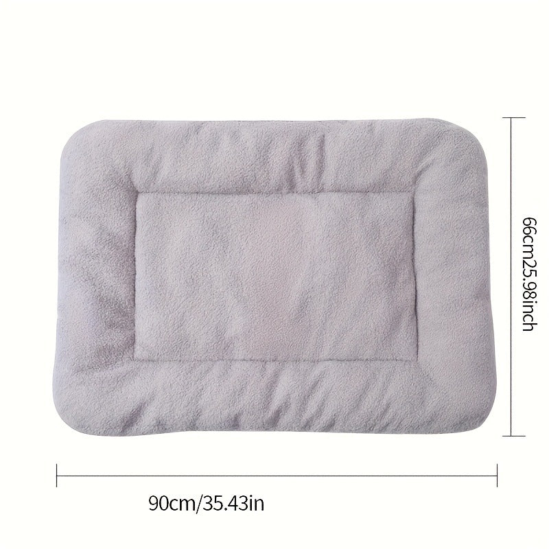 Plush Pet Comfort Mattress Dog Bed