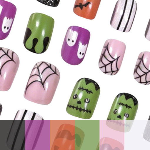 Halloween-Themed Decorative Nail Art Bowlift