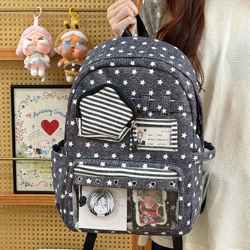 Children's Star-Designed Backpack Bowlift