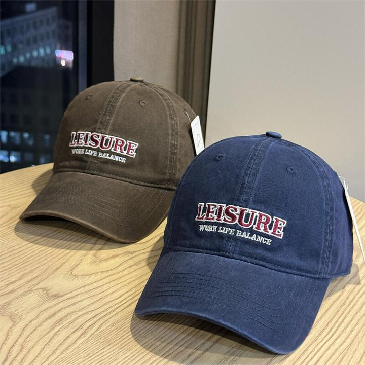 Women's Embroidered Leisure Cap Bowlift