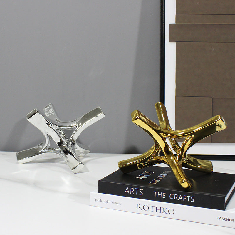Modern Sculptural Decorative Accent